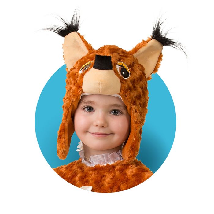 Шапка "Белочка", р-р 50