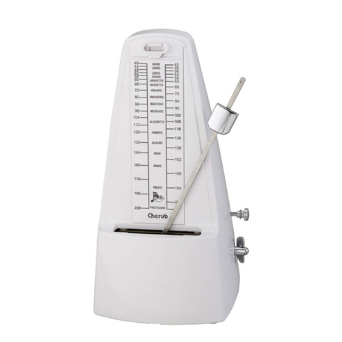 Метроном механический Cherub WSM-330WH, белый