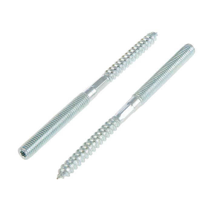 Шпилька сантехническая, М8х120 мм, в пакете 2 шт.