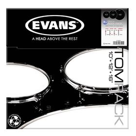 Набор пластика для том барабана Evans ETP-ONX2-R Onyx Coated Rock (10