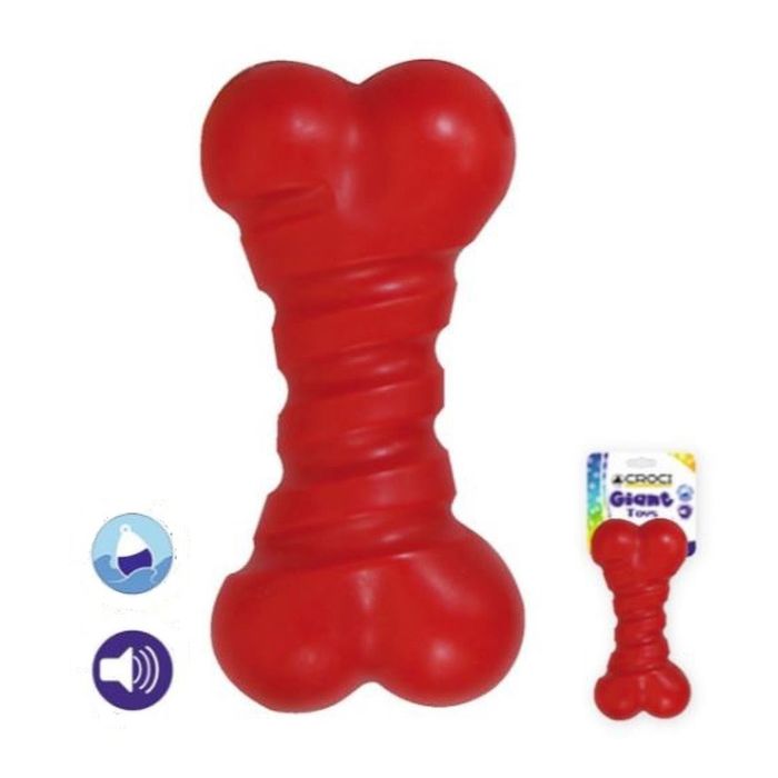 Игрушка для собак "Giant Кость" со звук., плав., 18,5х9,25х5,25 см, термопласт.резина