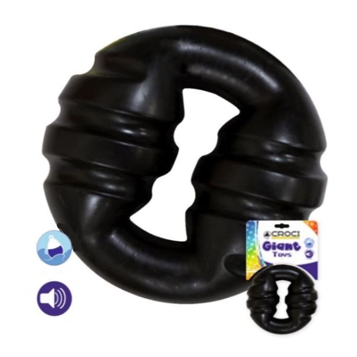 Игрушка для собак "Giant Кольцо" со звук., плав., 17.6х8.1х4 см, термопласт.резина