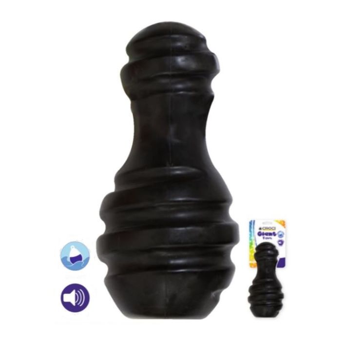 Игрушка для собак "Giant Кегля" со звук., плав., 24х11,6 см, термопласт.резина