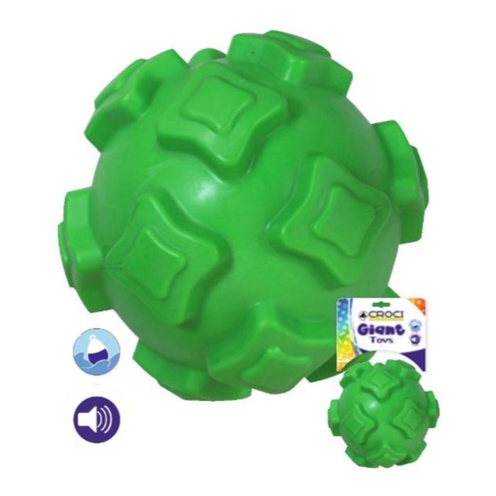 Игрушка для собак "Giant Мяч" со звук., плав., диам. 12,4 см, термопласт.резина