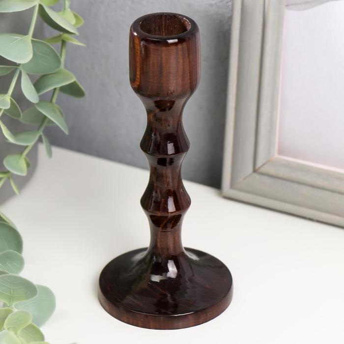 Подсвечник "Точеный" малый классика 13х7х7 см d=2 см