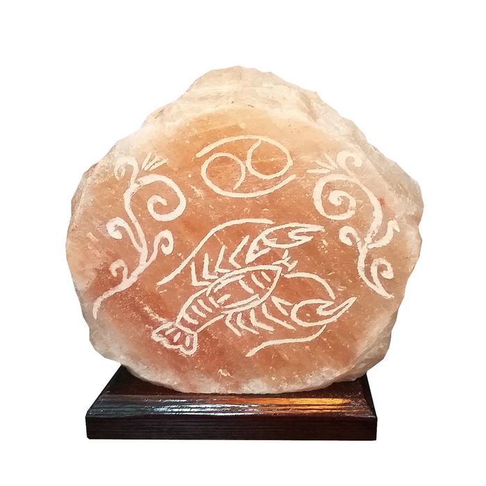 Сувенир из гималайской соли "Рак" 1-2 кг 10х10х10 см