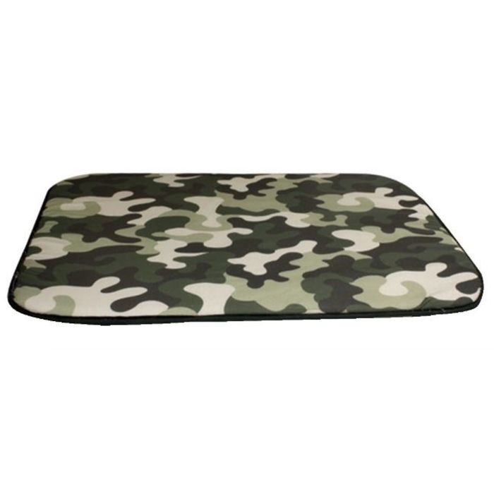 Матрац прямоугольный "Камуфляж" тонкий,  40x23x3 см