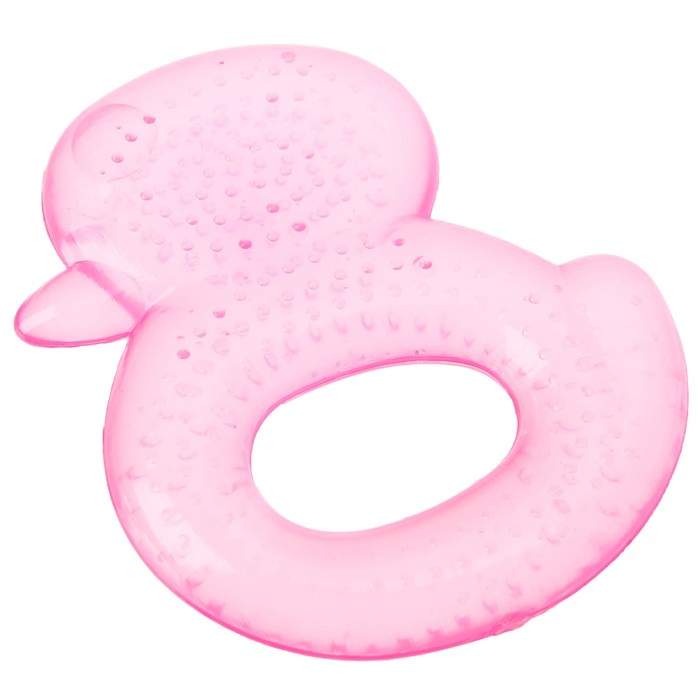 Набор по уходу за ребёнком, 4 предмета: аспиратор назальный, прорезыватель, пилочка и щипчики для ногтей, цвет розовый, МИКС