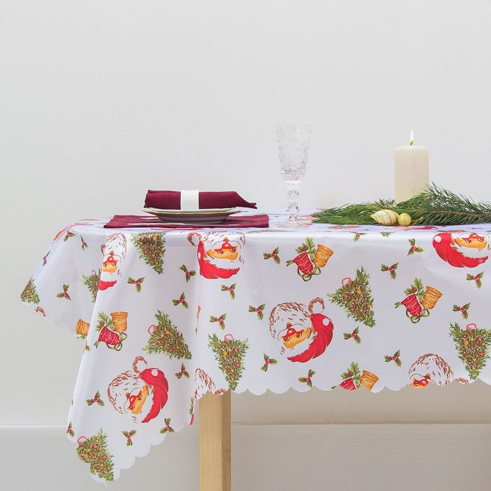 Скатерть "Collorista" Звонкие колокольчики 140*180 см, 100% п/э