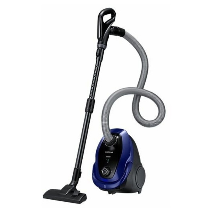 Пылесос Samsung VC20M251AWB, 2000 Вт, 2.5 л, синий