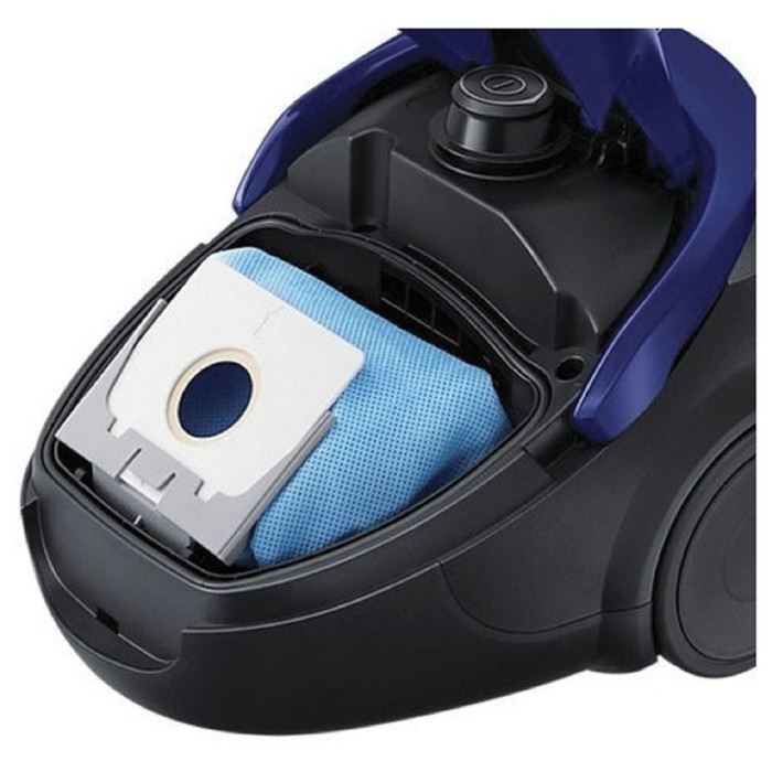 Пылесос Samsung VC20M251AWB, 2000 Вт, 2.5 л, синий