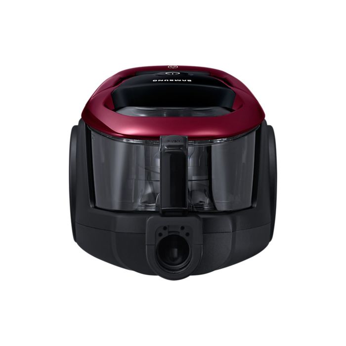 Пылесос Samsung VC18M31A0HP, 1800 Вт, мощность всасывания 380 Вт, 2 л, черный/бордо