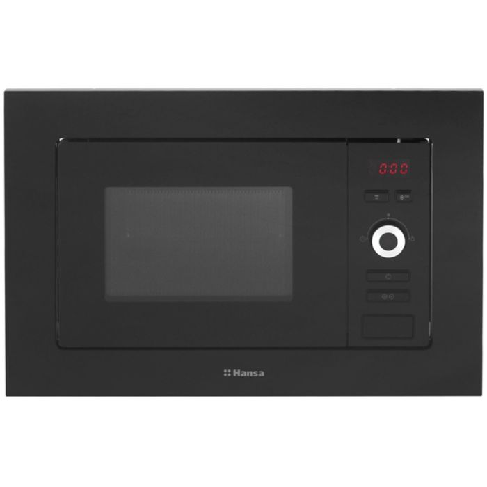 Микроволновая печь Hansa AMM 20 BESH, встраиваемая, объем 20 л, 1250 Вт, черная