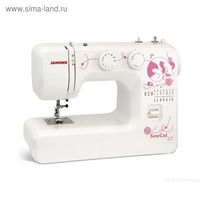 Швейная машина Janome Sew Cat 57, 85 Вт