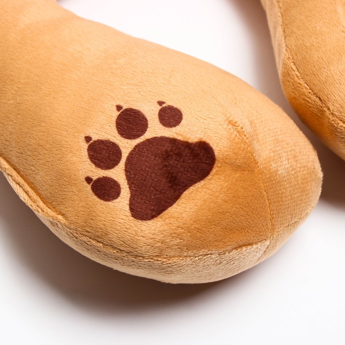 Подушка дорожная детская «Щенок» ортопедическая, цвет бежевый