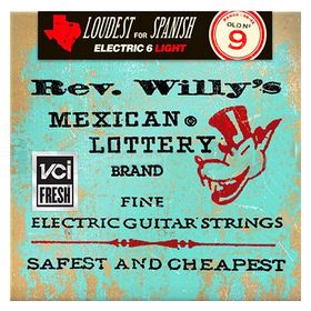 

Струны для электрогитары Dunlop RWN0942 Rev. Willy's Lottery , никелированные, Light, 9-42