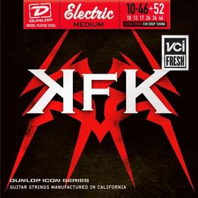 

Струны для электрогитары Dunlop KKN1052 Kerry King Icon, 10-46 (52), с доп.струной