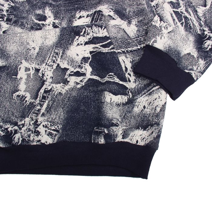 Джемпер-толстовка мужской с капюшоном 3038 цвет черный, р-р XL