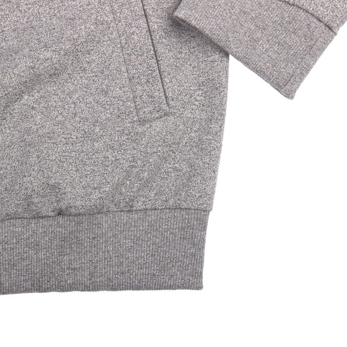 Джемпер-толстовка мужской на молнии 3050 цвет серый меланж, р-р XL