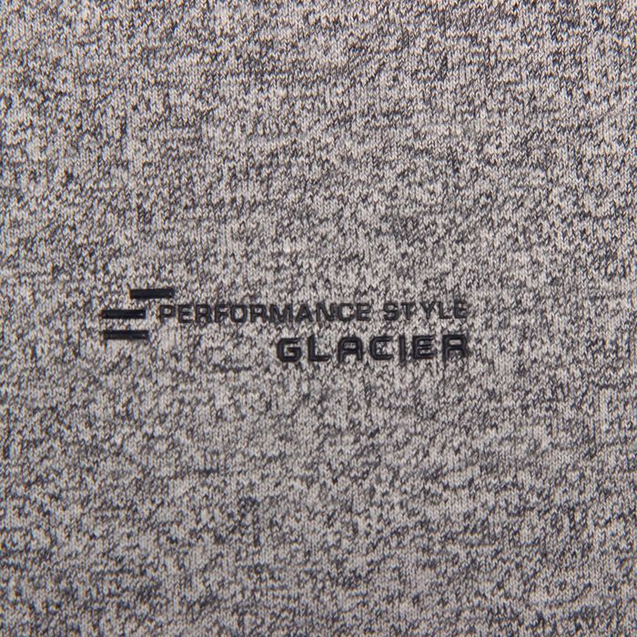 Джемпер-толстовка мужской на молнии 3050 цвет серый меланж, р-р 3XL