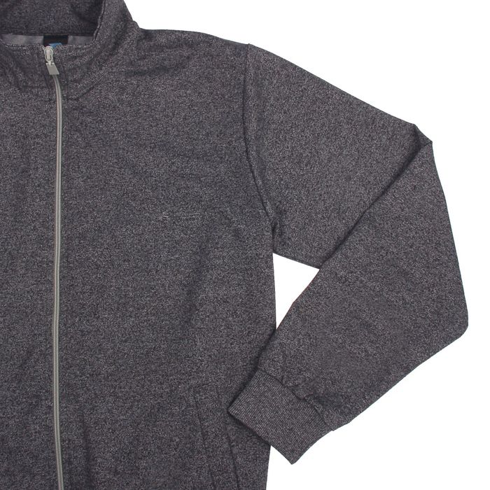 Джемпер-толстовка мужской на молнии 3050 цвет чёрный, р-р M