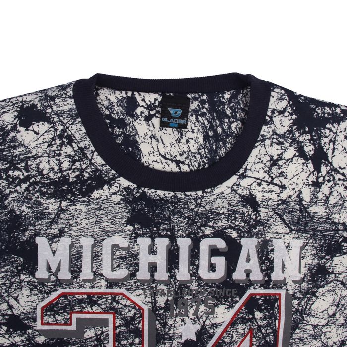 Джемпер-толстовка мужской 3040 цвет тёмно-синий, р-р 2XL