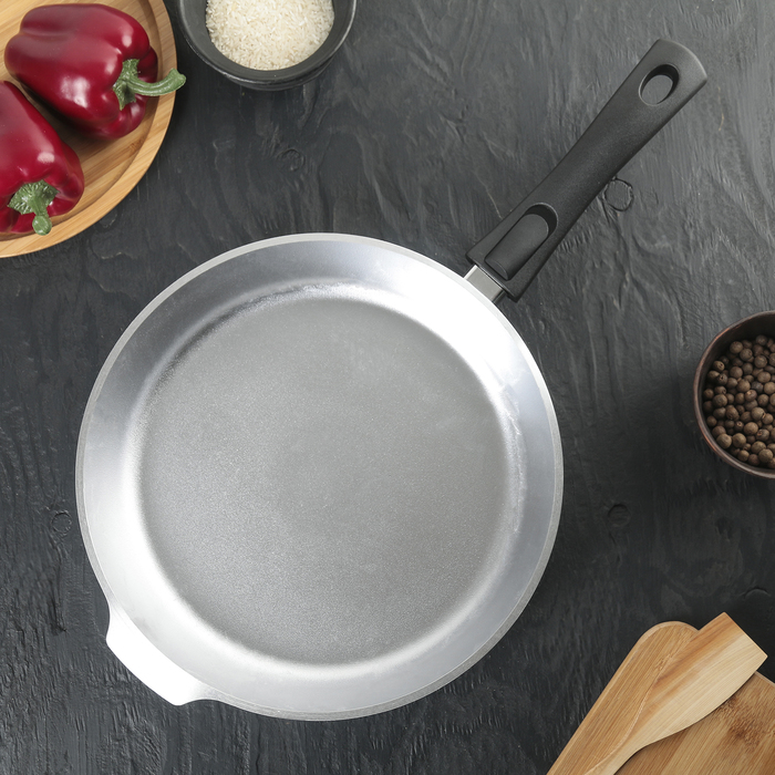 Сковорода 28 см, высота 6,5 см, съемная ручка