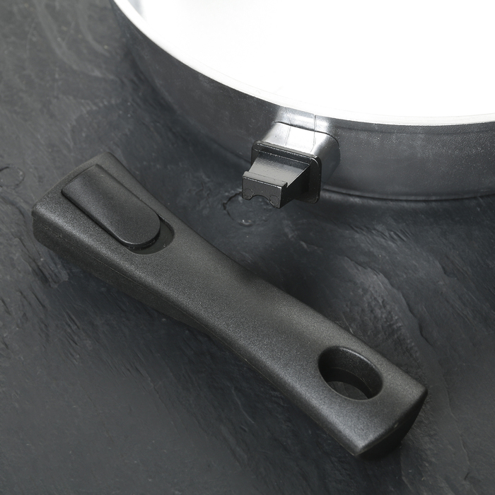 Сковорода 28 см, высота 6,5 см, съемная ручка