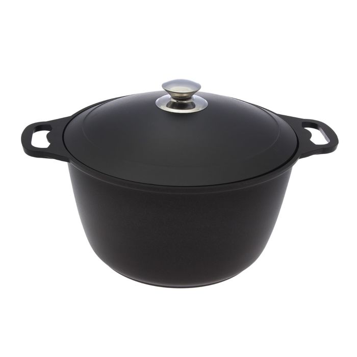 Кастрюля 6 л "Традиция", алюминиевая крышка