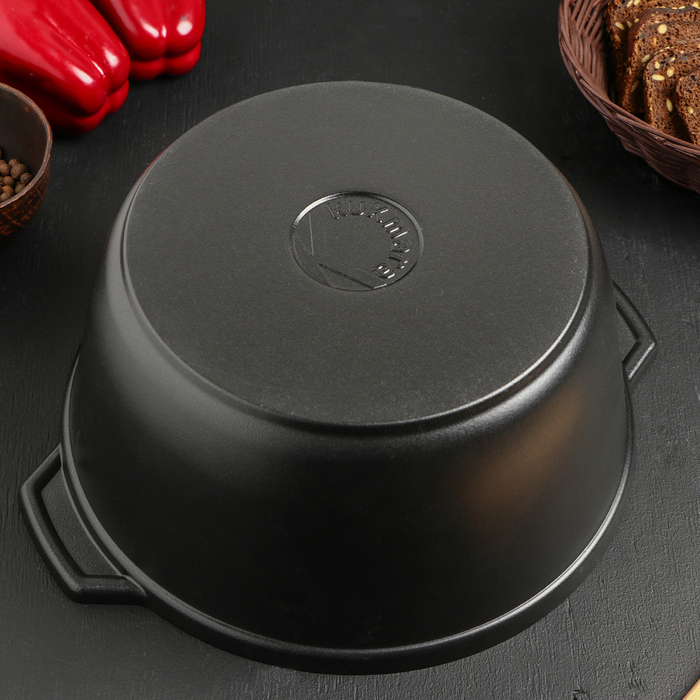 Кастрюля-жаровня 5 л "Традиция", антипригарное покрытие