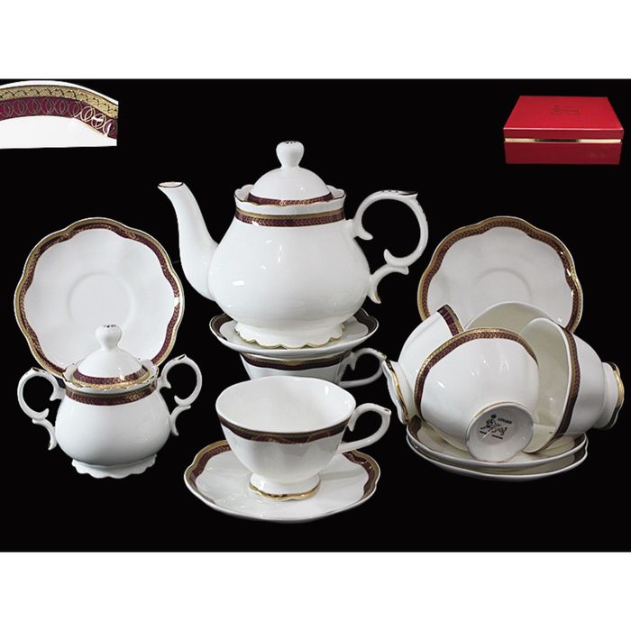 Чайный сервиз "Шаркон", 16 предметов, в подарочной упаковке