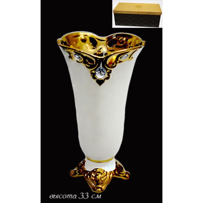 Ваза "Феникс" в подарочной упаковке, 33 см