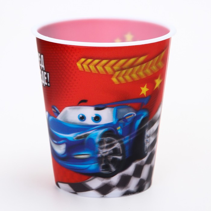 Поильник детский с трубочкой «Чемпион», голография, 250 мл + наклейки