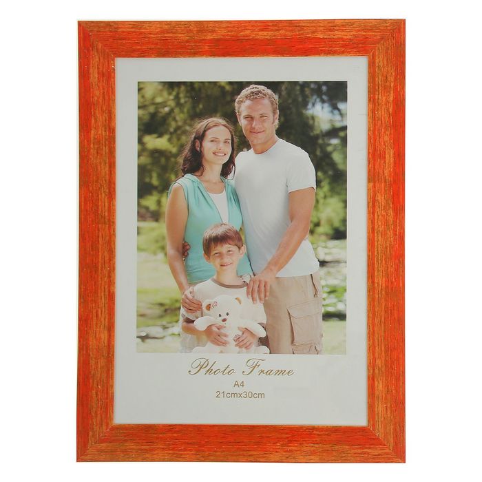 Фоторамка пластик формат А4 "Рыжая Джорджия" 35х25х1 см