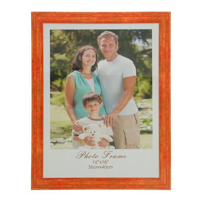 Фоторамка пластик 30х40 см "Рыжая Джорджия" 45х35х1 см