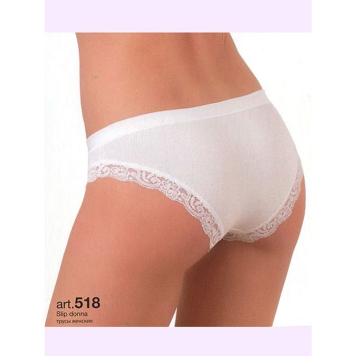 Трусы женские JADEA 518 slip цвет bianco, размер 2