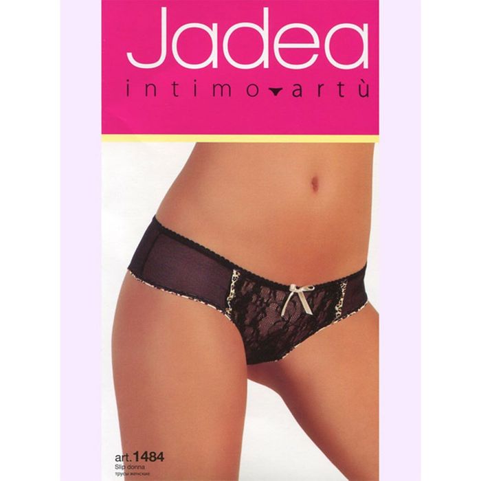 Трусы женские JADEA 1484 slip цвет nero, размер 3