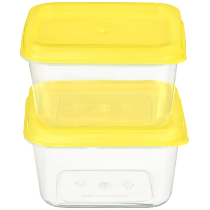 Набор контейнеров пищевых с крышками, для хранения детского питания, 8 шт., цвета МИКС