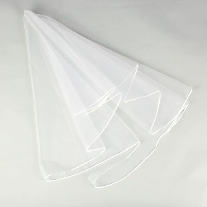 Фата свадебная 150х300 см, белая