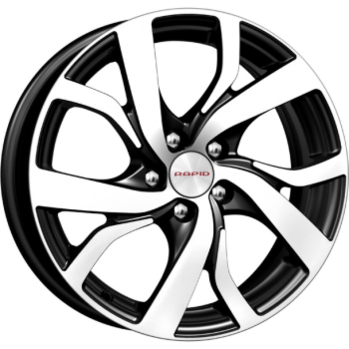 Диск КиК Палермо (КС668) 6,0x15 5x100 ET38 d57,1 алмаз черный (Арт.r63073) Оригинал