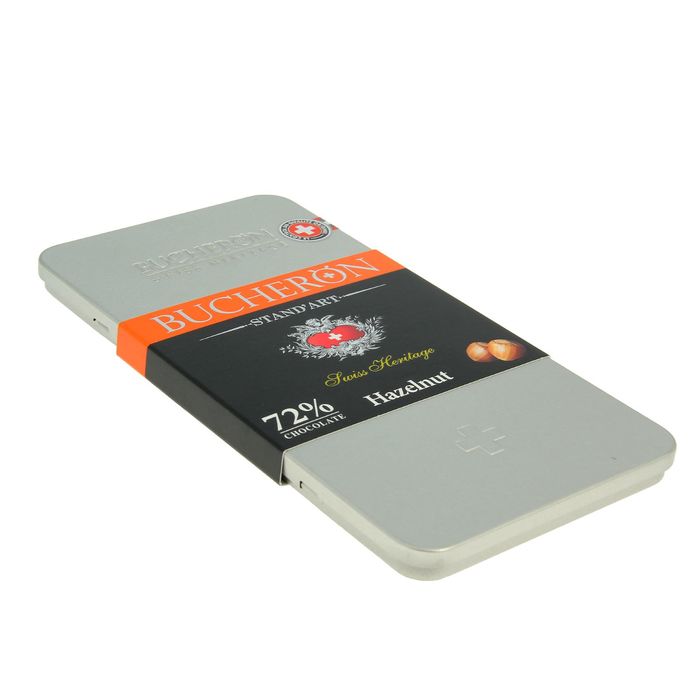 Шоколад "Bucheron" горький с фундуком в жести 100 гр
