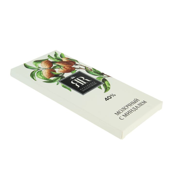 Шоколад "ЯR" молочный с миндалем 90 гр