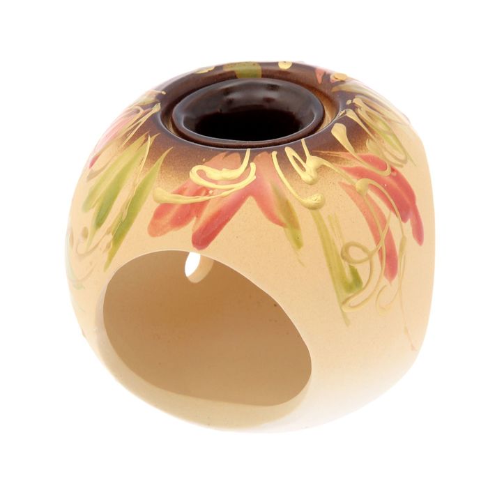 Аромалампа "Шар" бежевый