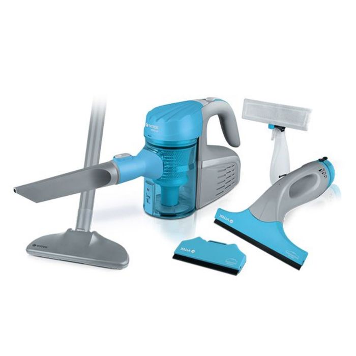 Набор пылесосов Vitek VT-1810 B, 1600 Вт, 2 л, синий