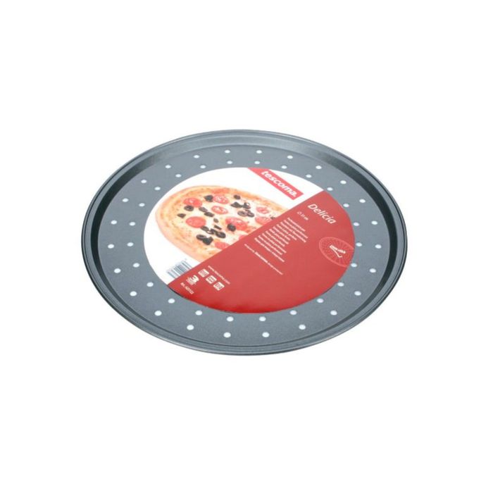 Форма Tescoma DELICIA для пиццы, с отверстиями, сталь, диаметр 32 см