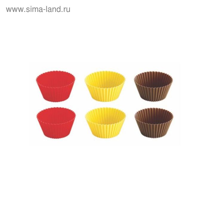 

Корзинки силиконовые Tescoma Delicia, 9 см, 6 шт