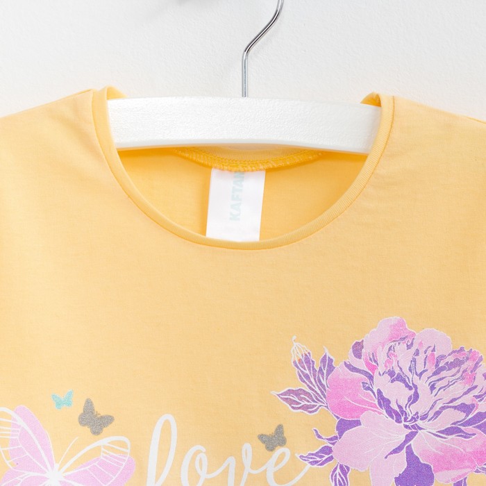 Туника KAFTAN "Summer", рост 98-104 см (30), 3-4 года, цвет жёлтый