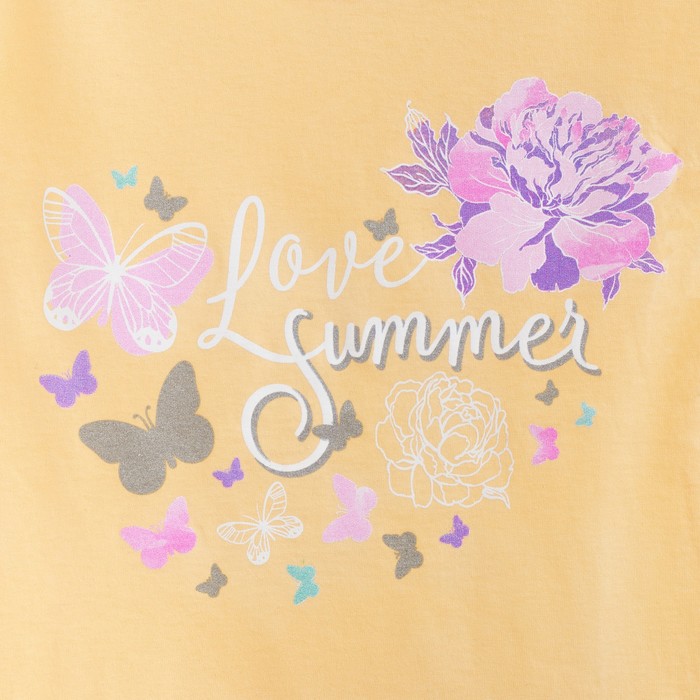 Туника KAFTAN "Summer", рост 110-116 (32), 5-6 лет, цвет жёлтый