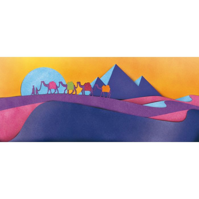 Крафт-бумага Sadipal Natura, цвет коричневый 10625, 1 x 3 м, 70 г/м2