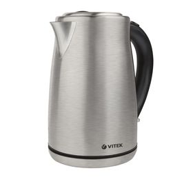 

Чайник электрический Vitek VT-7020 ST, металл, 1.7 л, 2000 Вт, серебристый